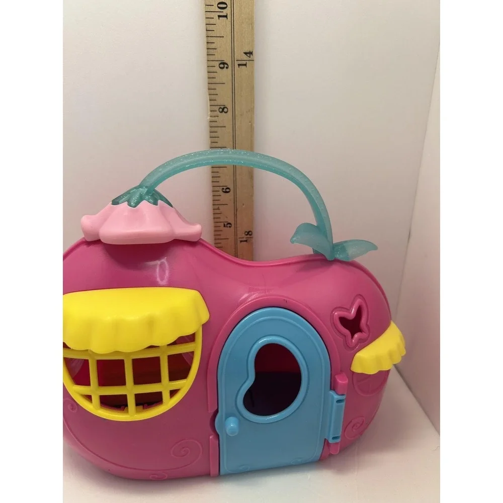 Mattel Toy Shop House Carry Case Playset Pink Blue Yellow Plastic Toy Kids